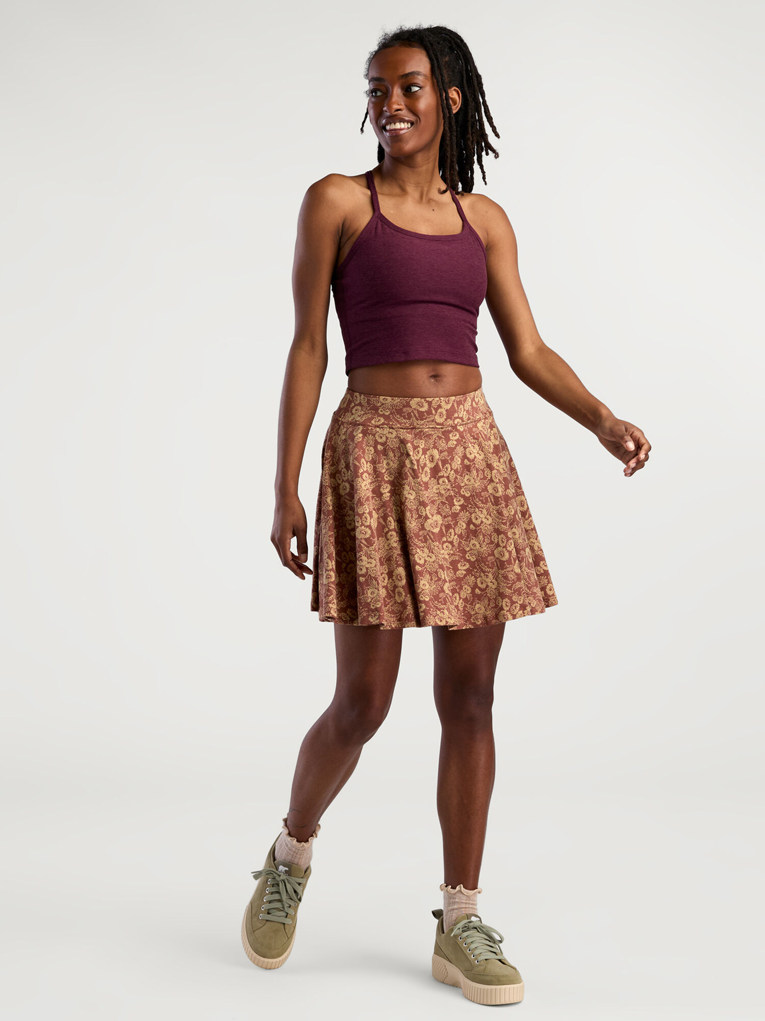 Toad&Co Travel Skort: Swing