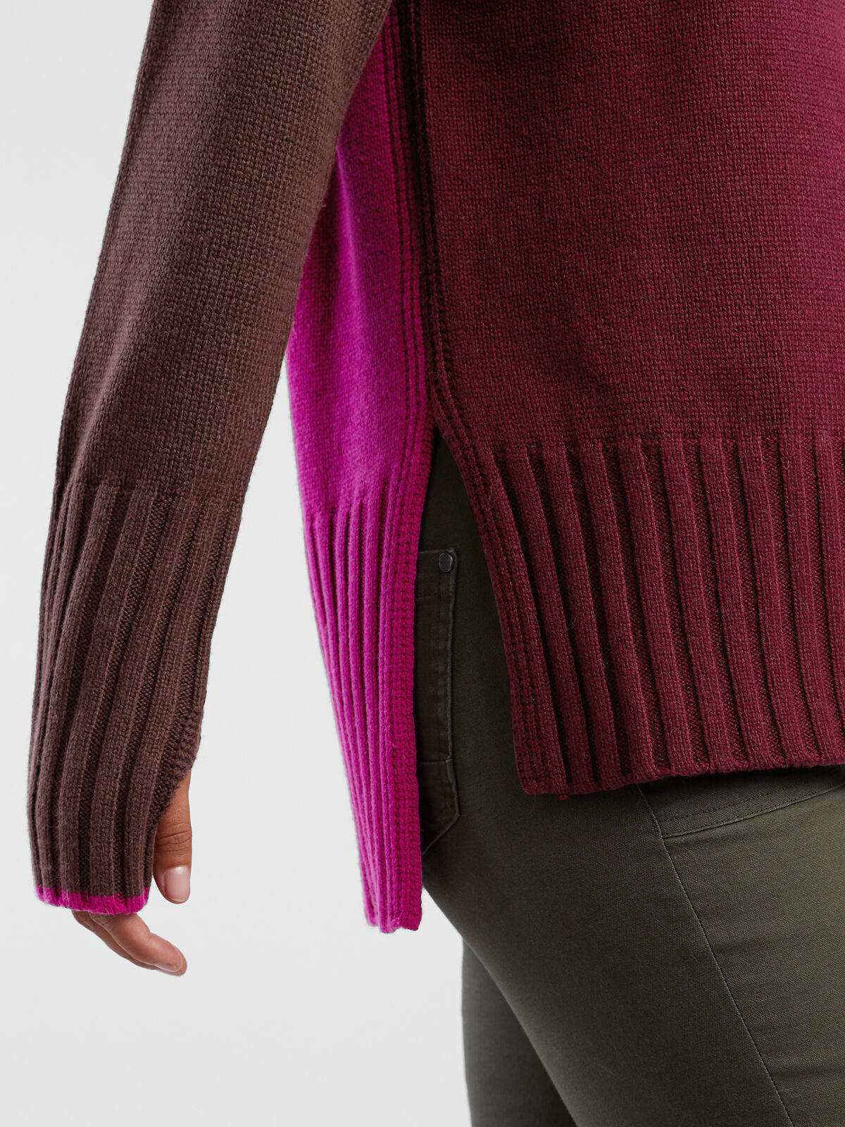 Krimson Klover Gemini Tunic Droptail Sweater