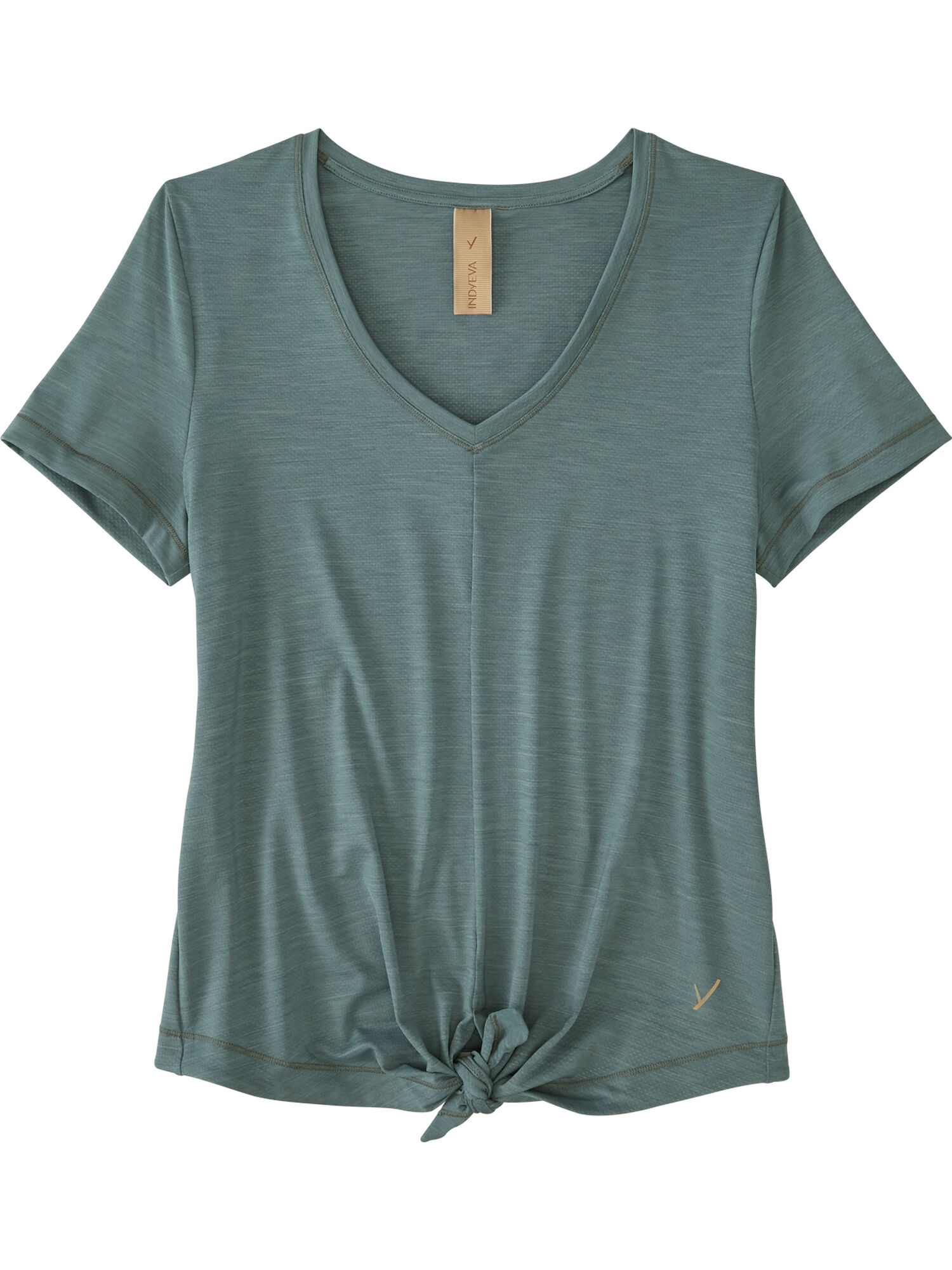 Solar Flair Front Tie Tee, , original