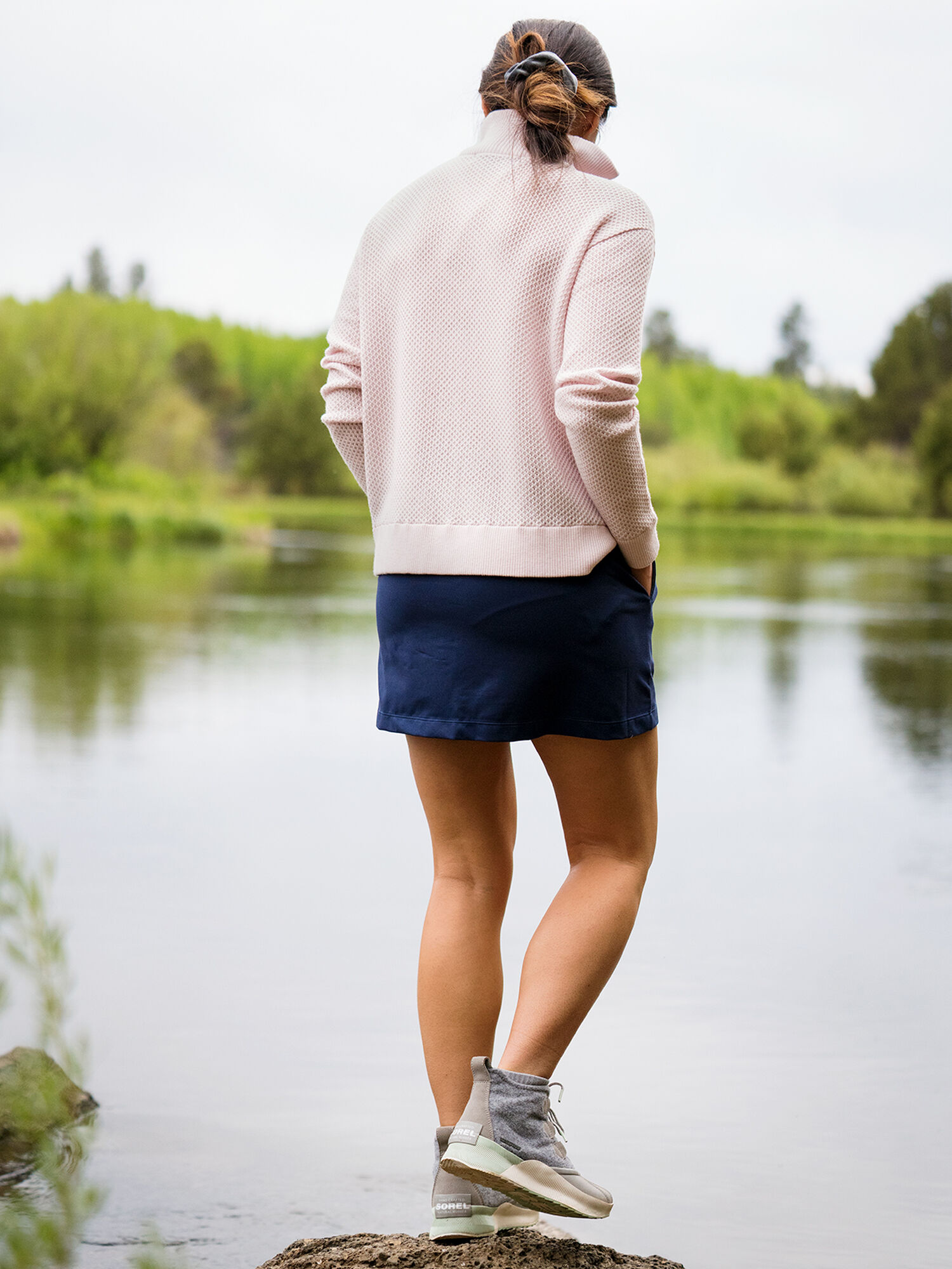 Woolworth Zip Up Sweater
