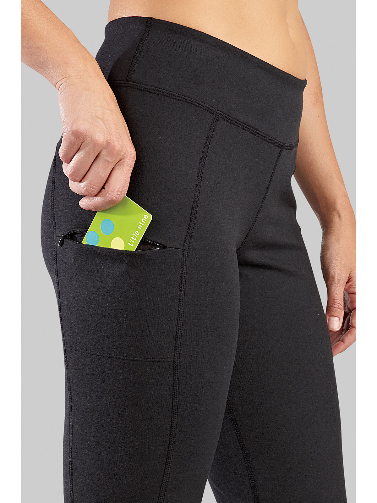 relaxed fit capri workout pants