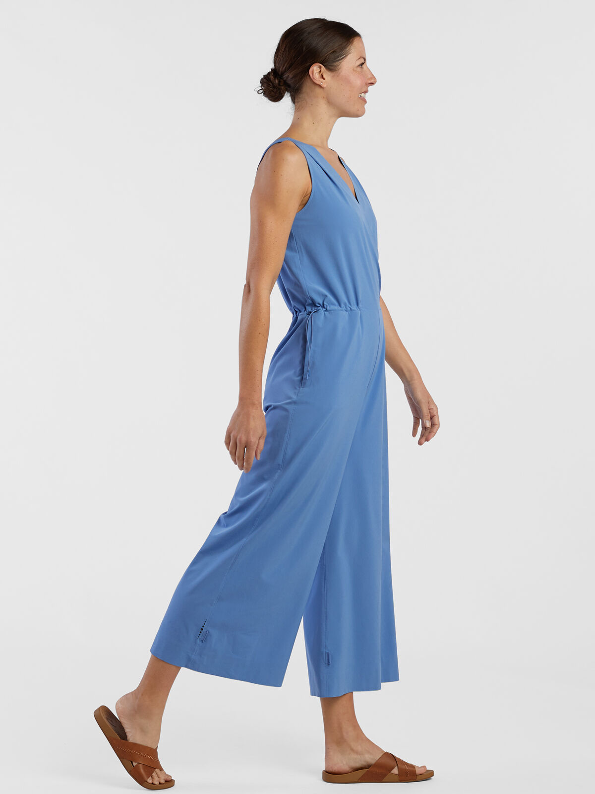 Jumpsuit Womens Sleeveless Round Trip