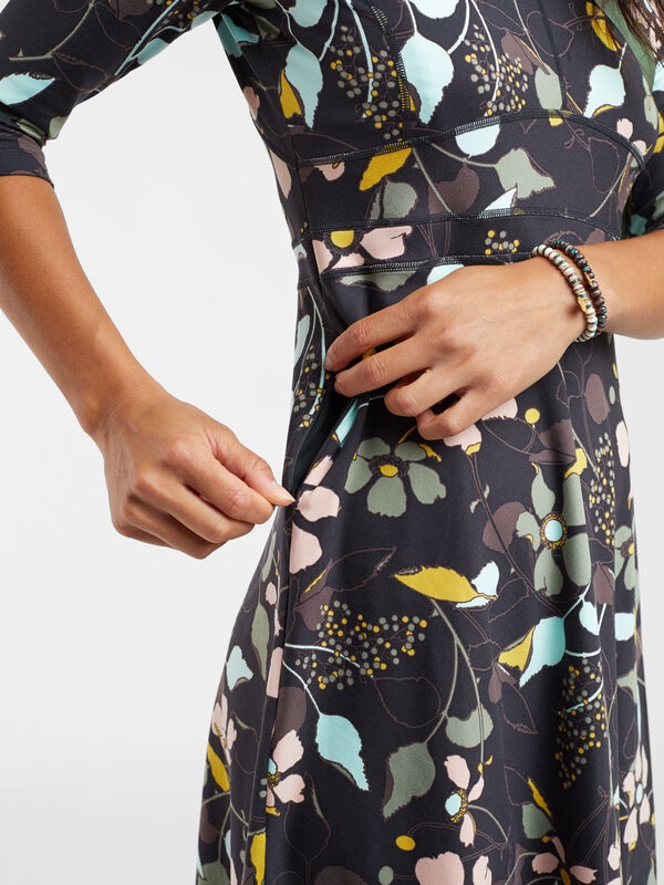 Dream 3/4 Sleeve Dress - Wild Juniper, , original