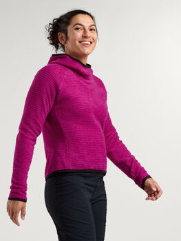 Alpine Fit Fastpacker Women&rsquo;s Lightweight Fleece Hoodie
