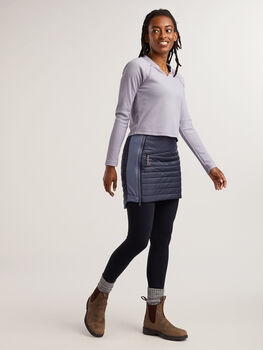 Indyeva Women’s Boon Puffer Skirt Insulated Winter Skirt