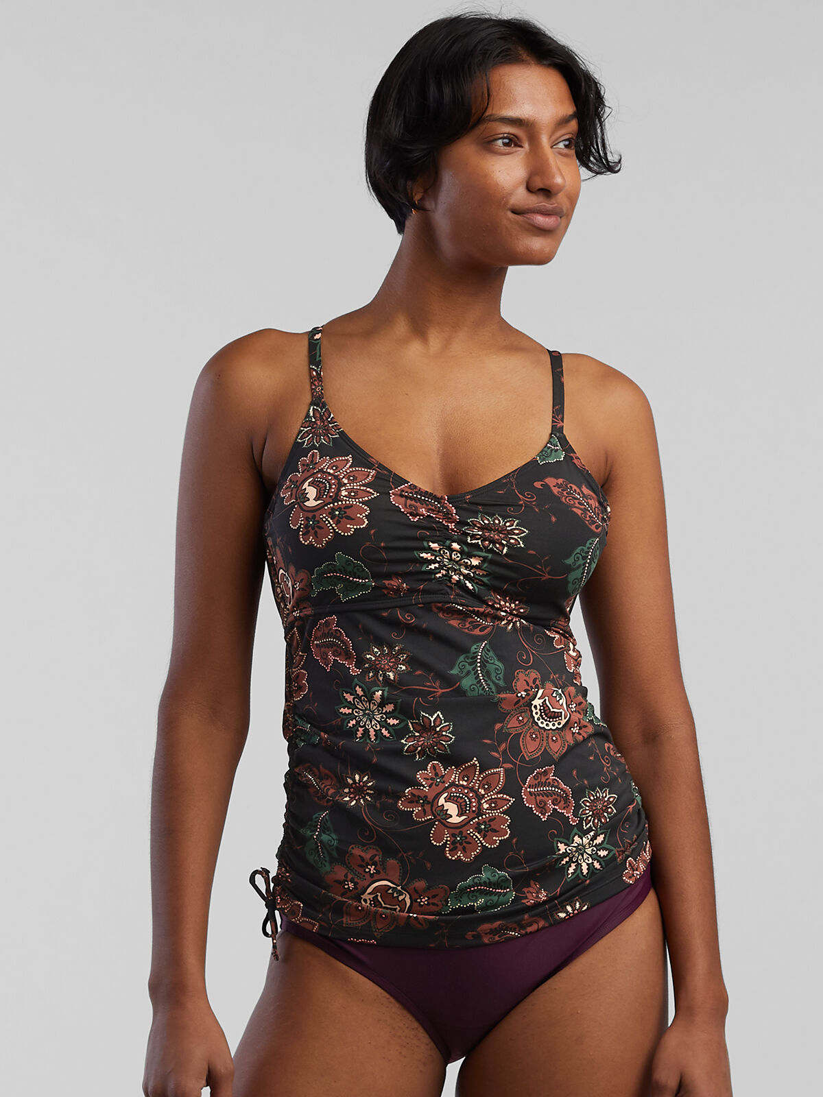 Capitola Underwire Tankini Top Taj