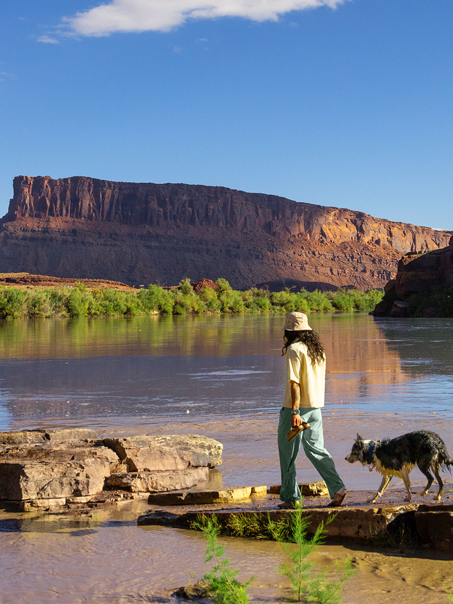 Osa Cargo Pants, , model