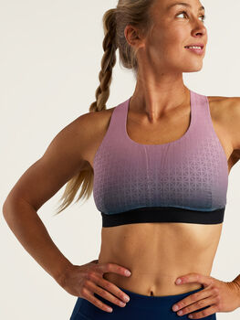 Racerback Sports Bra: Plume CD