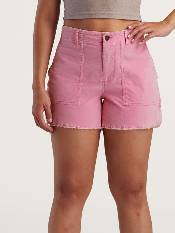 Women's Corduroy Shorts: Corey Butter 4"