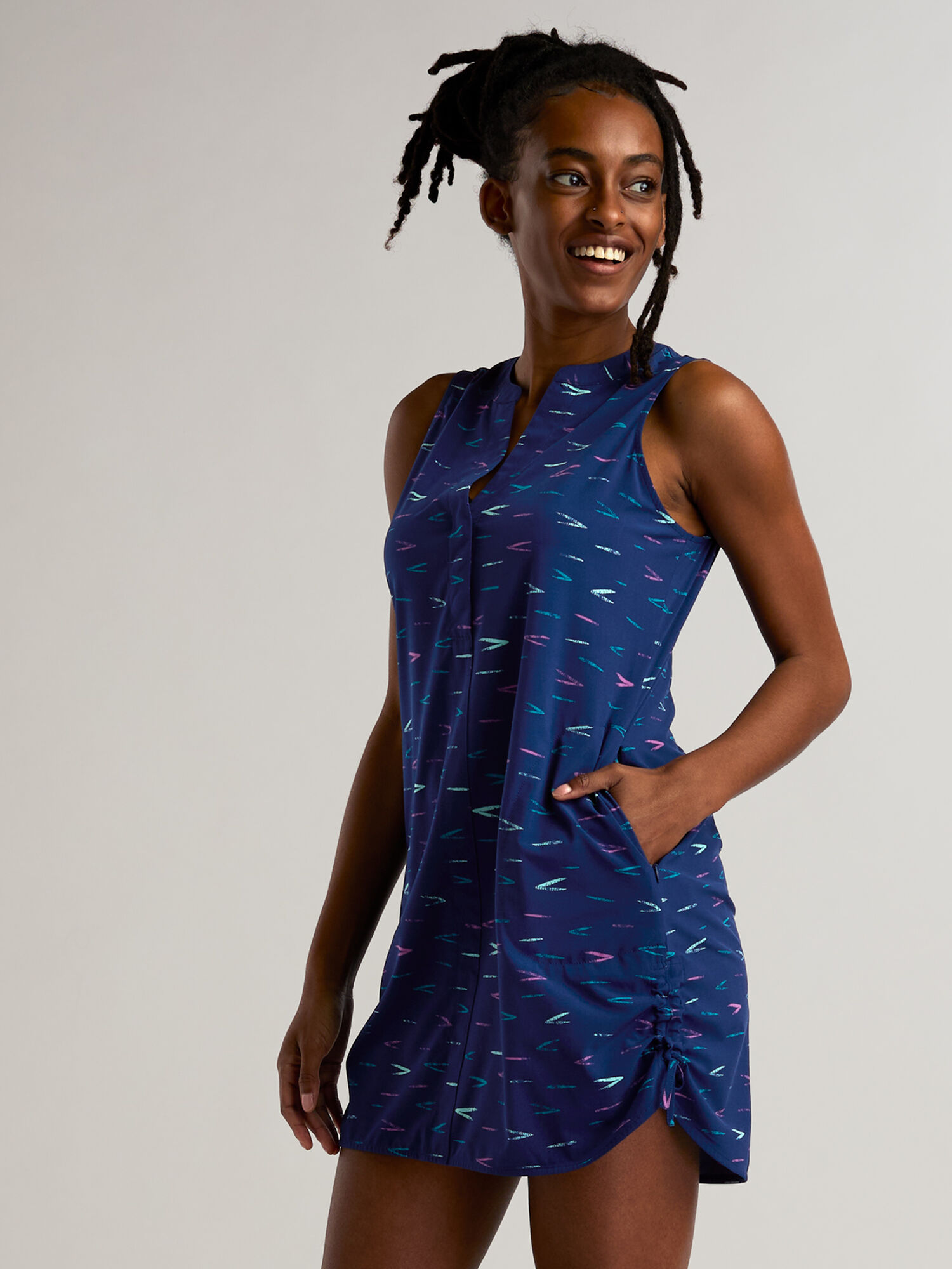 Athletic Dress with Pockets - Speed Racer Tunic