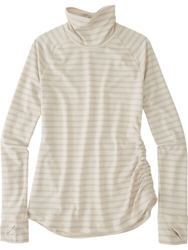 Women's Turtleneck Long Sleeve Top: Gamut