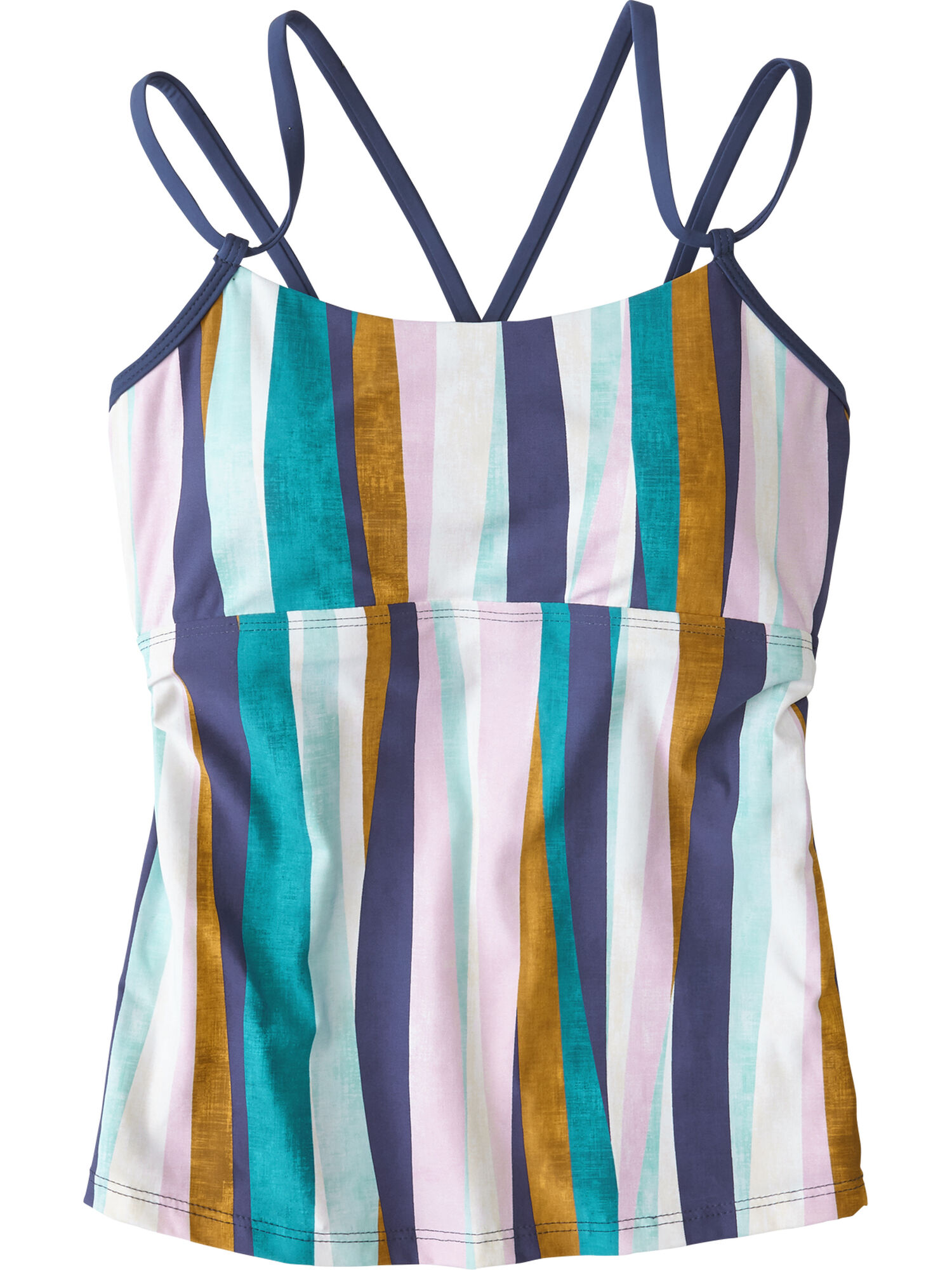 Mirage Tankini Top - Broken Stripes, , original