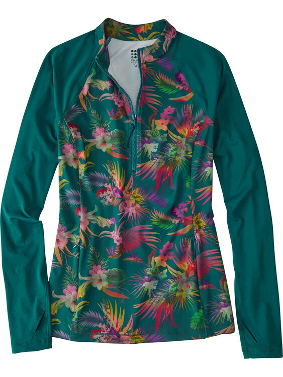 Sunbuster 1/4 Zip Long Sleeve Sun Shirt - Molokai, , original