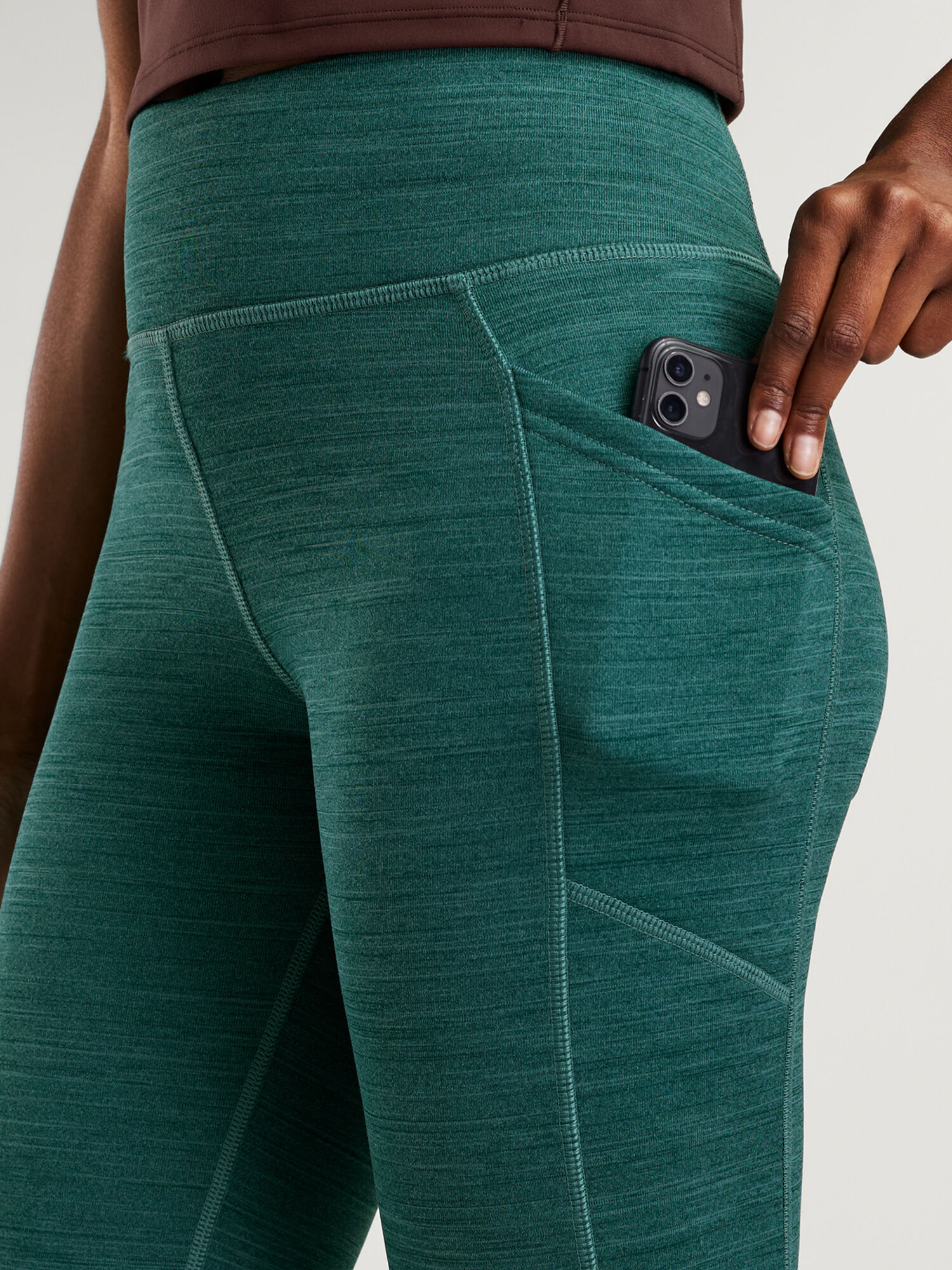 Crash Fleece Lined Flare Pants - Petite, , original