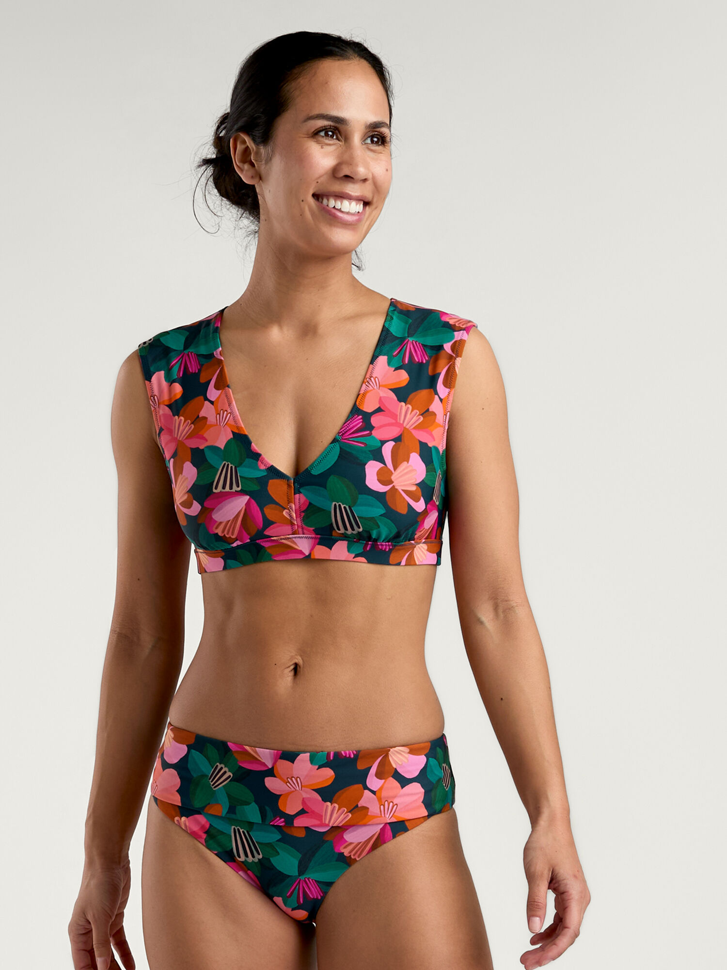 Whitecap Bikini Top - Fiesta, , original