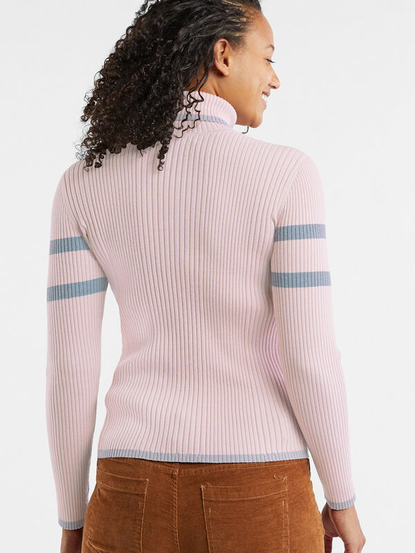 Tiree Ribbed Turtleneck Sweater, , original