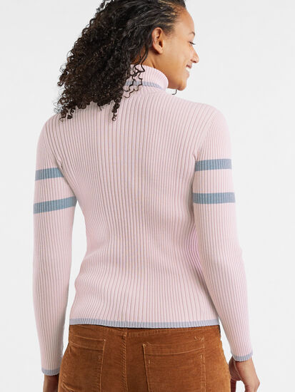 Tiree Ribbed Turtleneck Sweater: Image 3