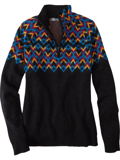 Lift Quarter Zip Sweater: Image 1