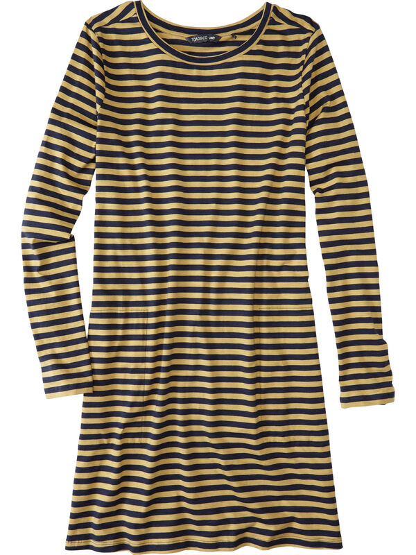 Road Tripper Long Sleeve Dress - Stripe, , original