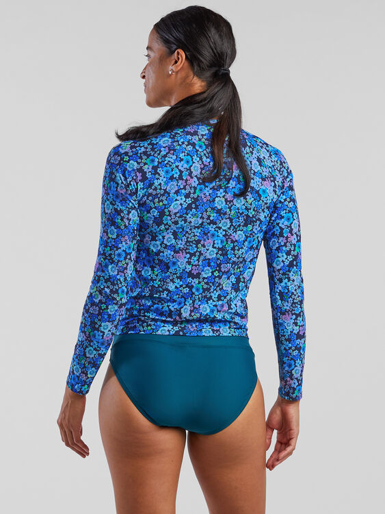 Aquatic Life Rash Guard - Clematis, , original