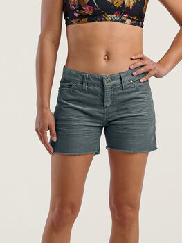 Women's Corduroy Cut Off Shorts