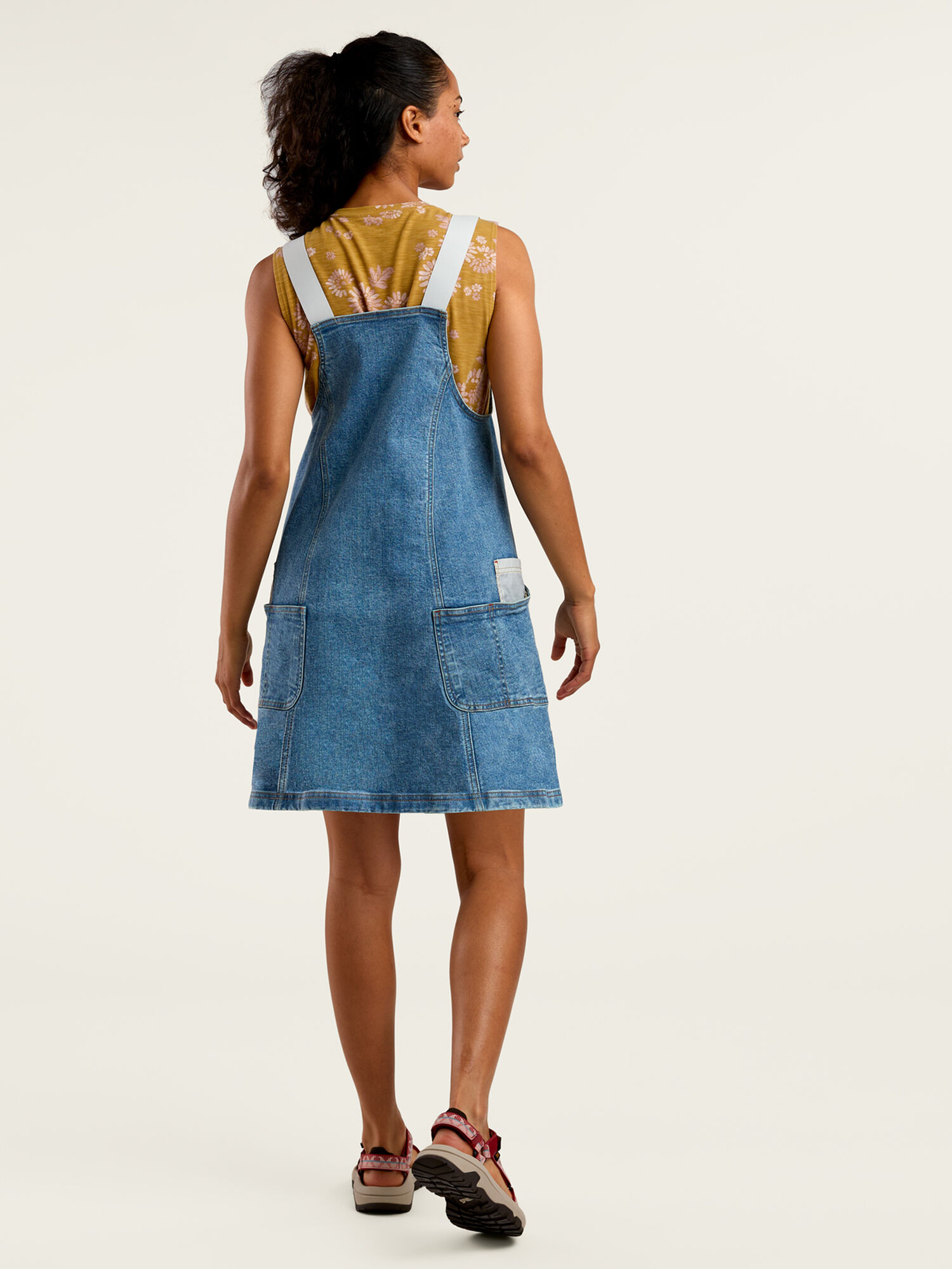 Arvo Jean Overall Dress, , original
