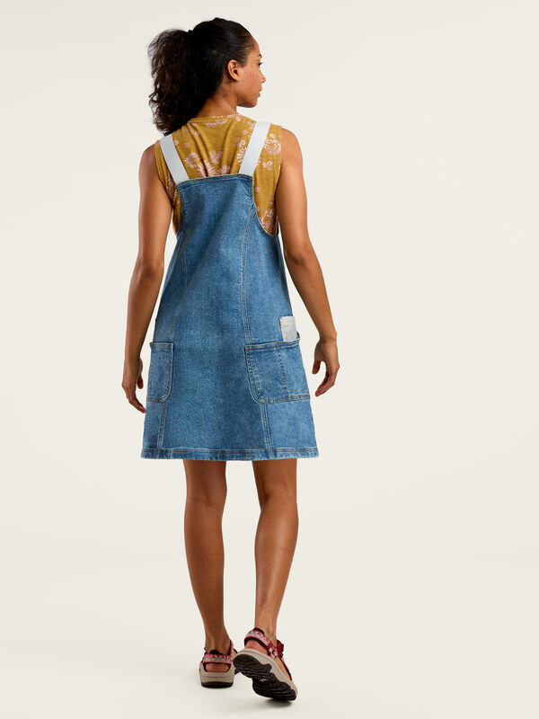 Arvo Jean Overall Dress, , original