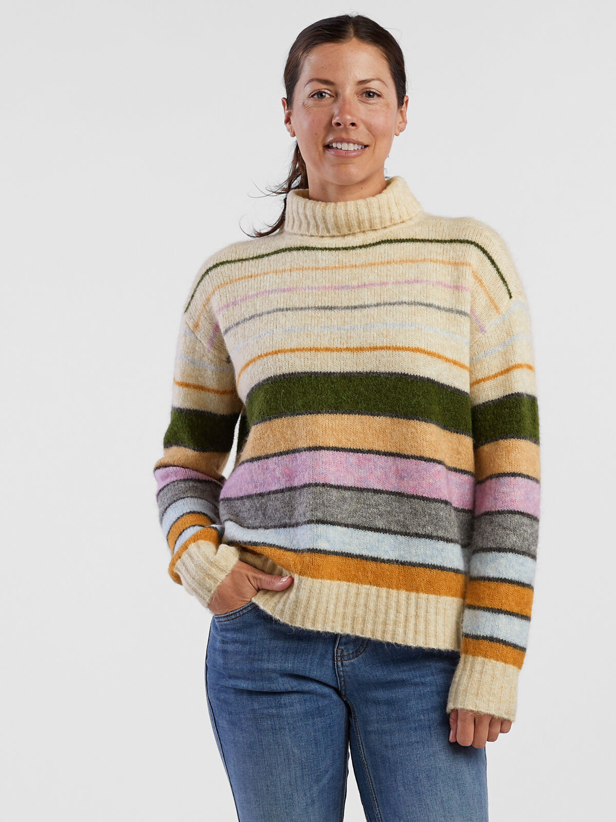 Toad&Co Women's Wool Turtleneck Sweater: Toddy | Title Nine