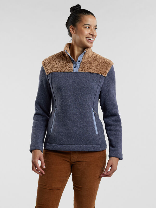 Callitrix Fleece Pullover, , model