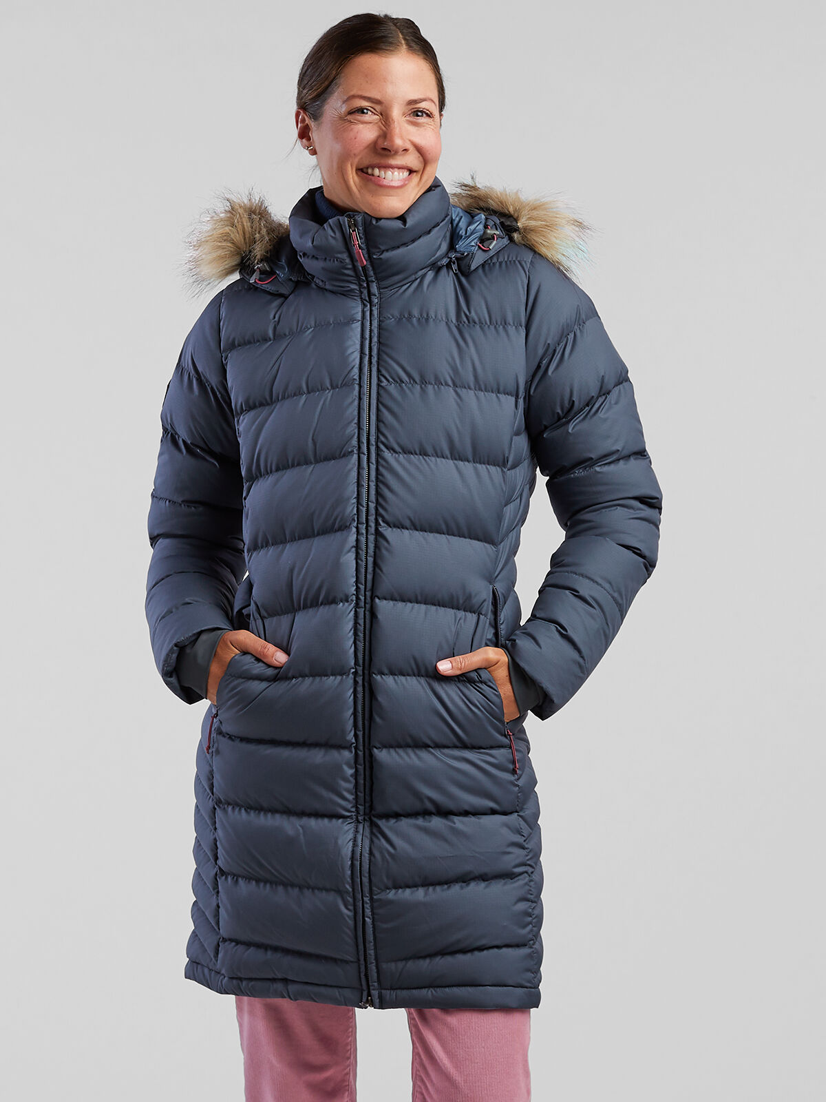 Long Puffer Jacket Business Class Parka Title Nine