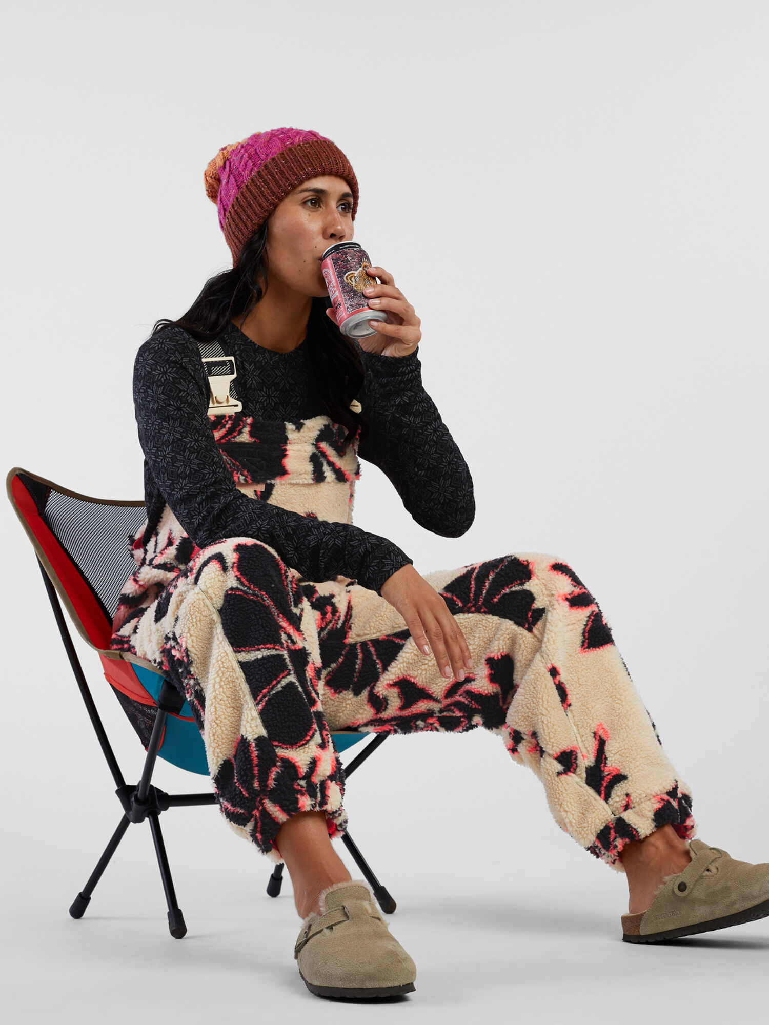 Hit the Slopes Fleece Overalls, , original
