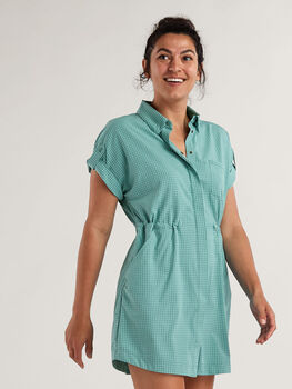 Off The Grid Shirt Dress - Petite