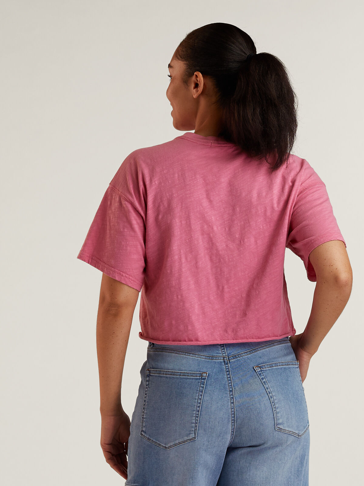 Women's Cropped Graphic Tee: Parker | Title Nine