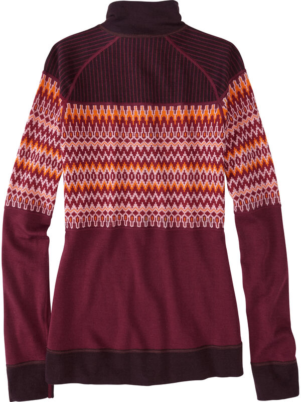 Scandi 1/2 Zip Long Sleeve Top, , original
