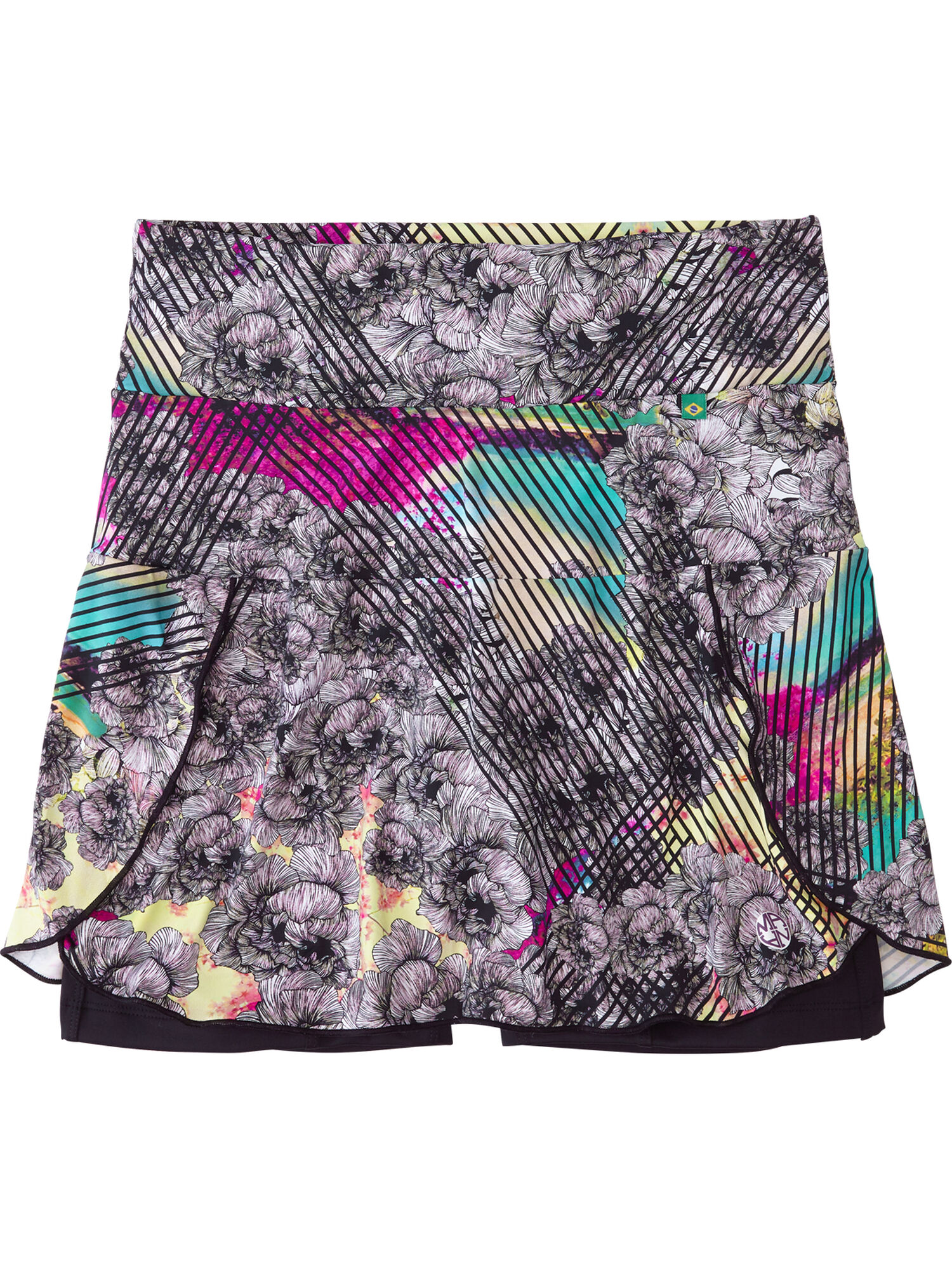 Terraferma Skort - Graffiti Bloom, , original