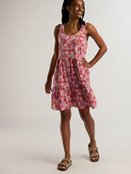Toad&Co Tiered Dress: Crusher