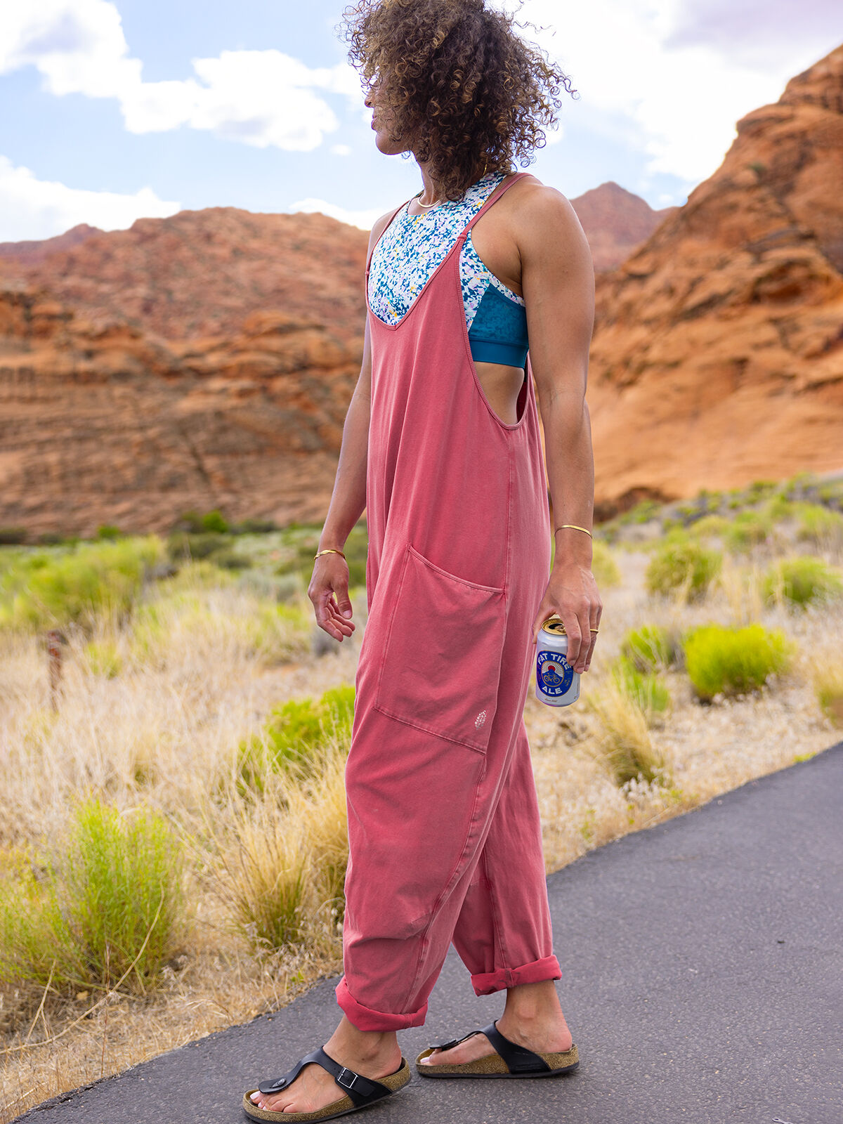 Free People ★ FP Movement ★ Hot Shot Onesie FP Movement | Hot Shot Onesie - Washed Black | The Sports Edit
