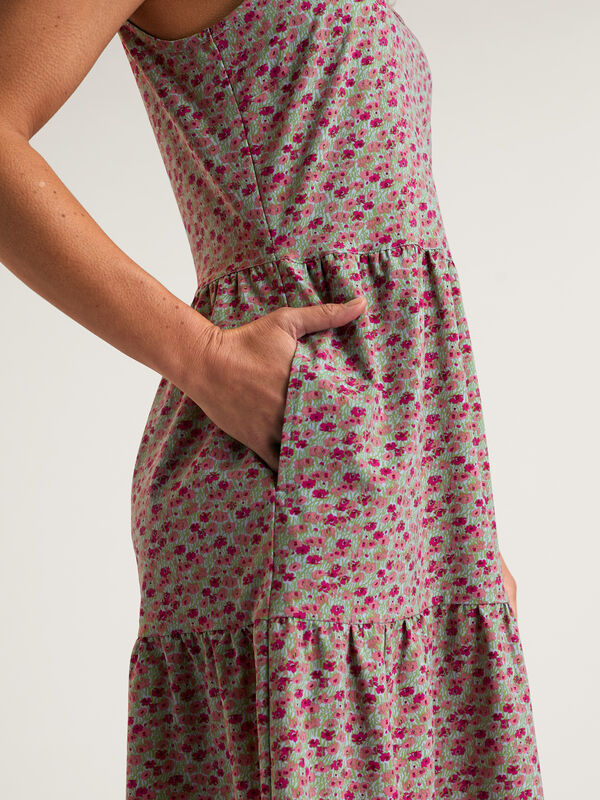Crusher Tiered Dress, , original