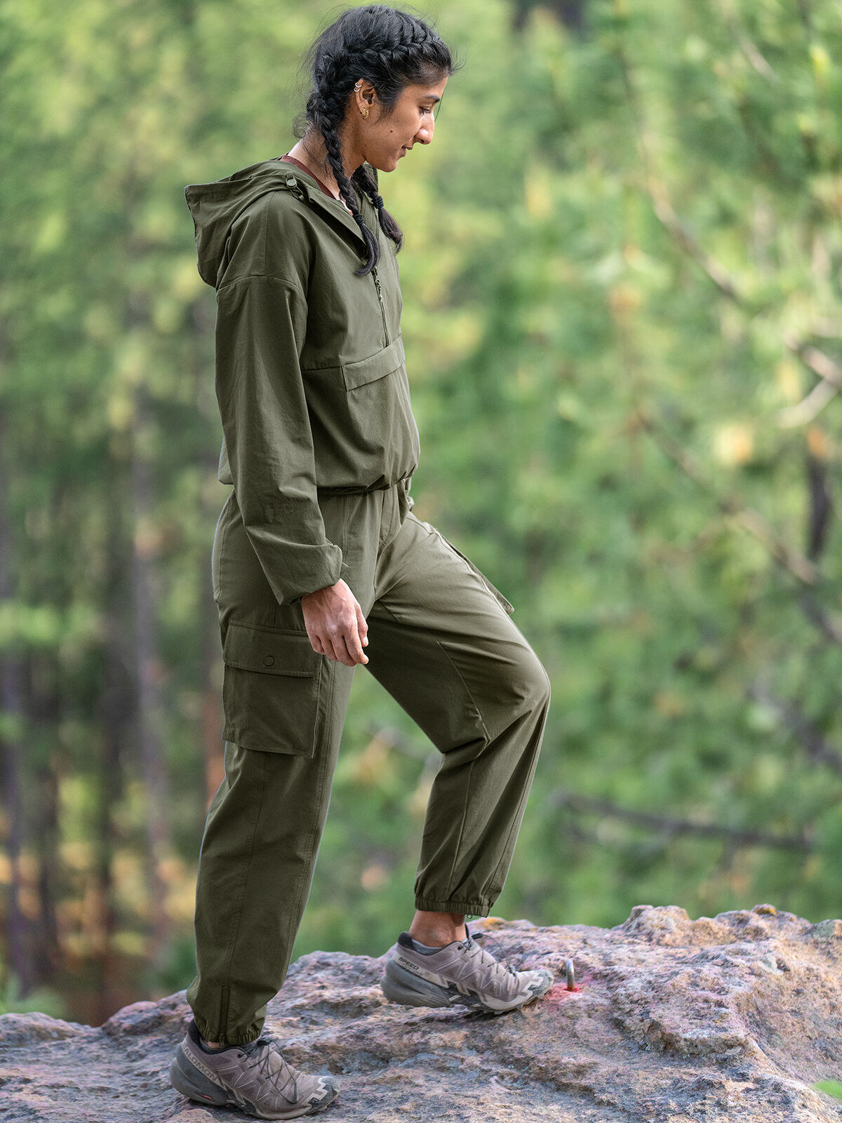 Women's Packable Anorak: Kanga Outlet