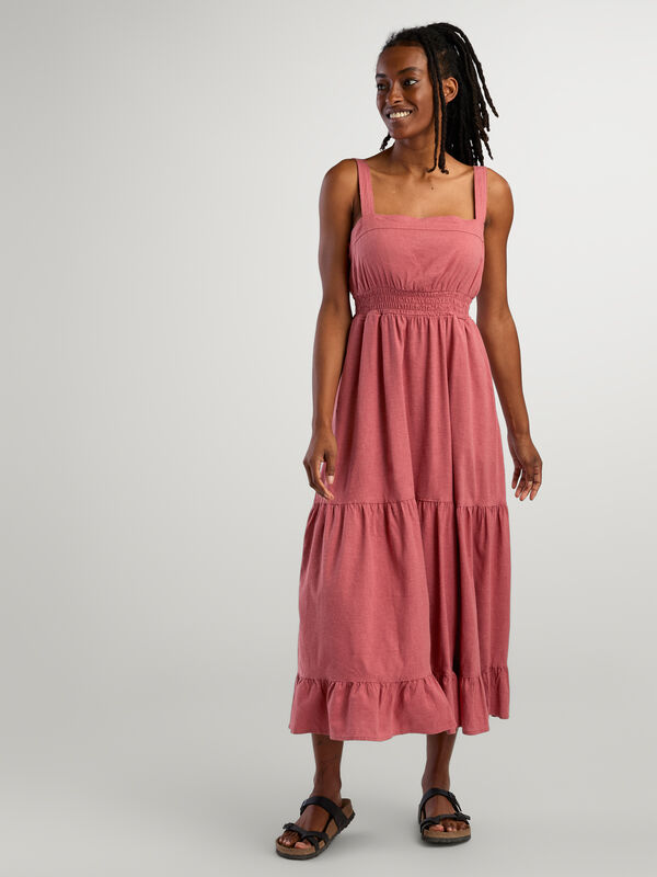 baja babe midi dress Free People Baja Babe Midi Dress in Black Combo