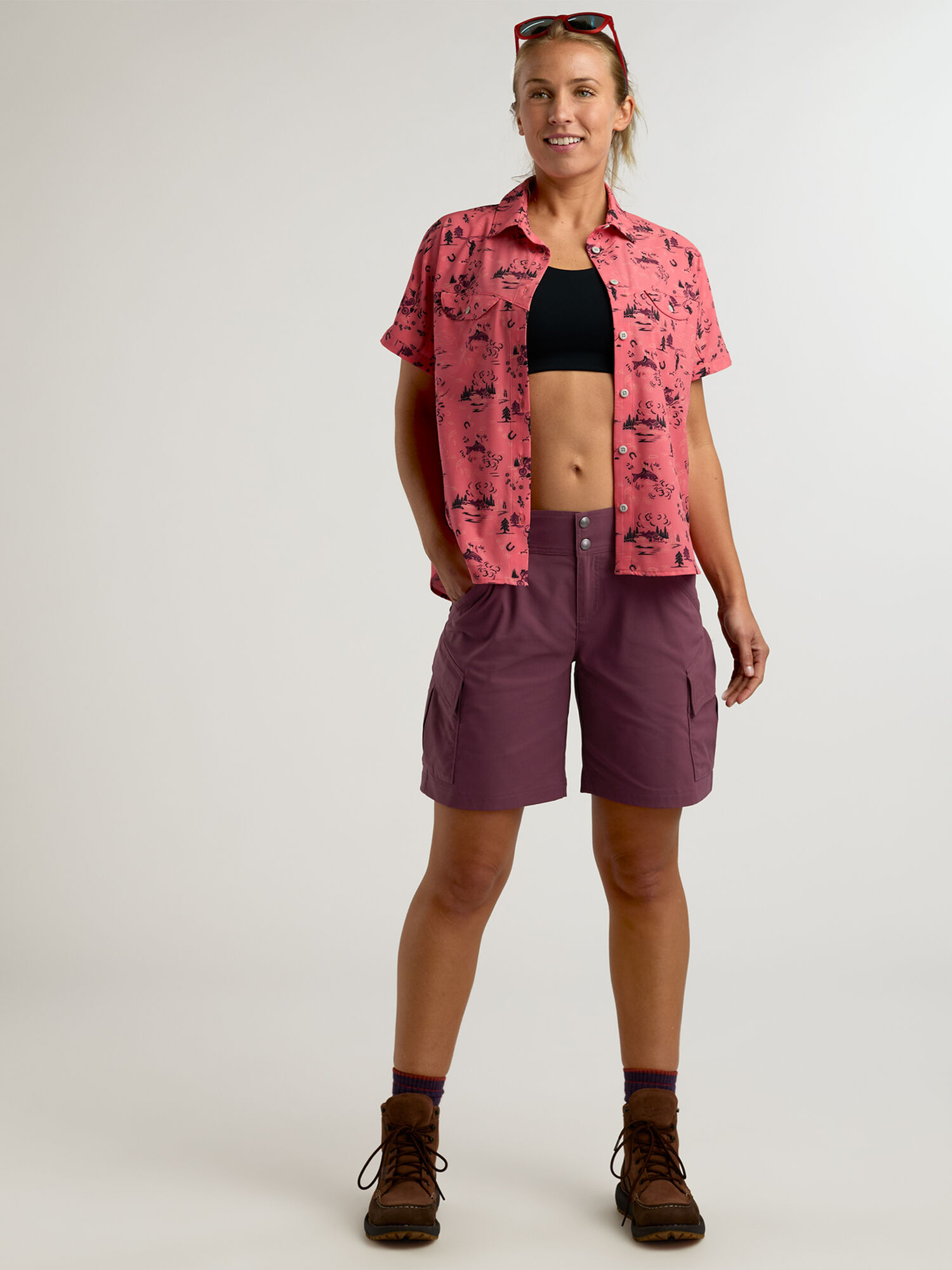 Recycled Clamber Cargo Hiking Shorts, , original