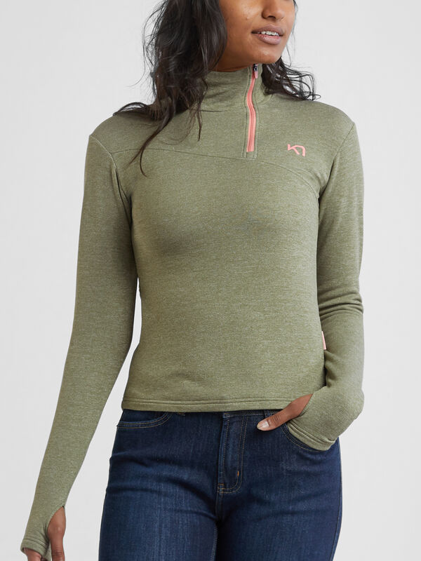 Training Day Quarter Zip Pullover, , model