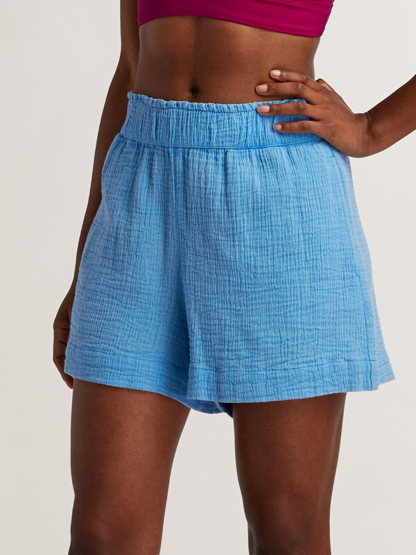 Keely Double Gauze Shorts, , original