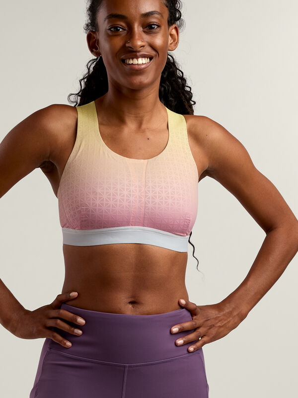 Racerback Sports Bra: Plume CD