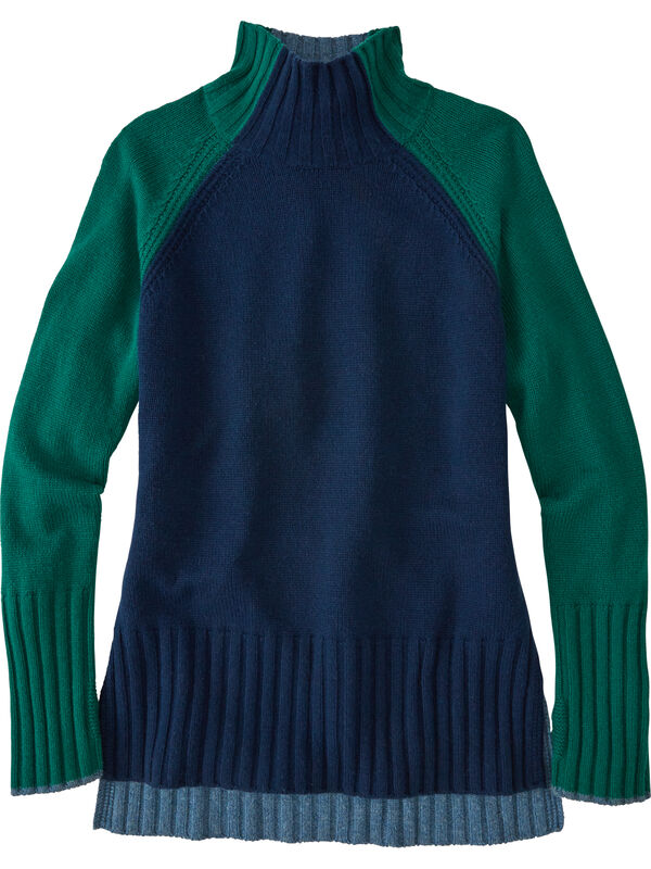 Gemini Droptail Sweater, Navy Blocked, original