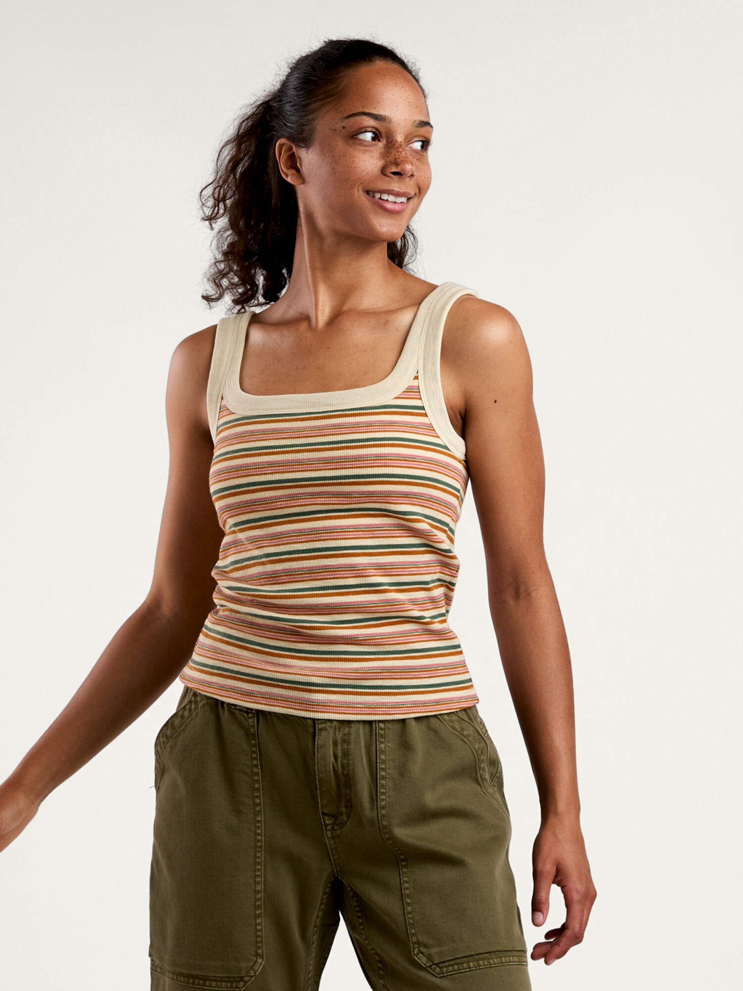 Headlands Square Neck Bra Top, , original