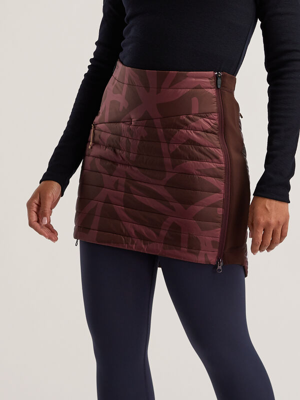 Indyeva Women&rsquo;s Boon Puffer Skirt Insulated Winter Skirt