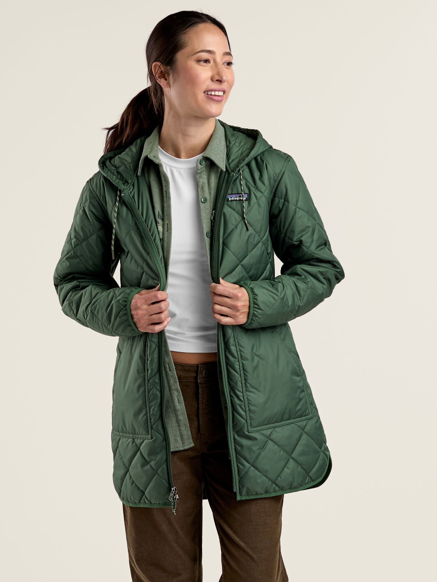 Diamond Quilted Parka, , original