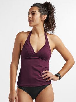 Set It And Forget It Halter Tankini Top