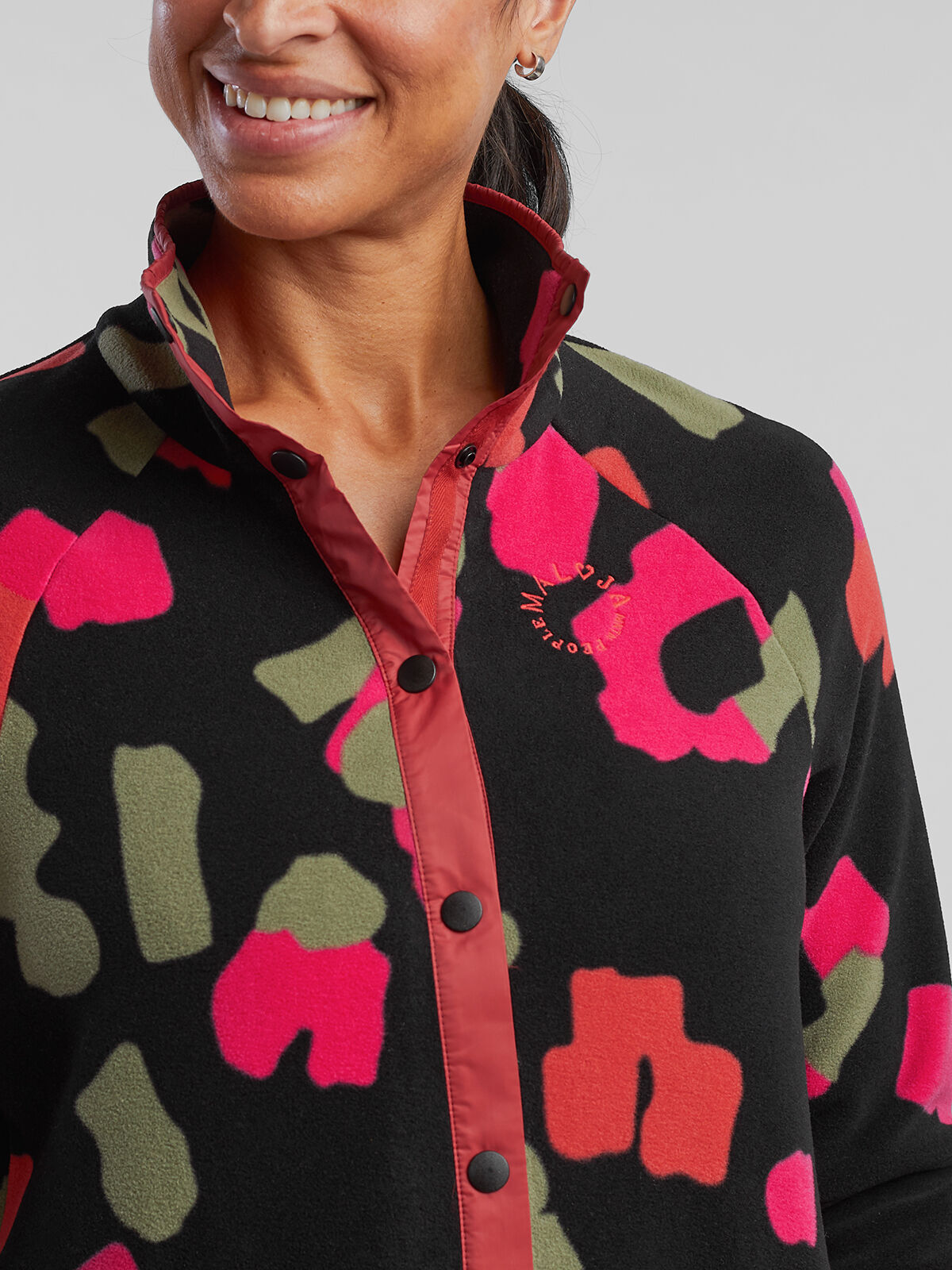 Maloja Unicorn Snap Fleece Pullover: Print | Title Nine